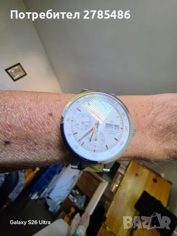 Автоматичен часовник IWC, снимка 15 - Мъжки - 55563261