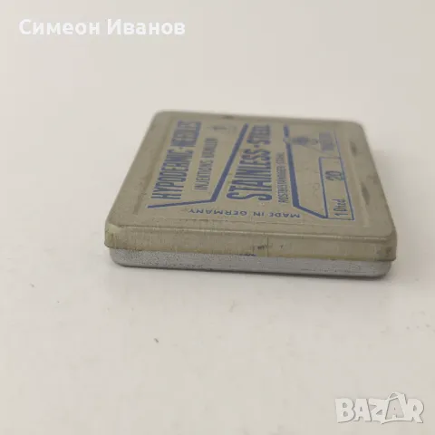 Стари игли за спринцовка Injekta Германия 12 броя #5925, снимка 8 - Антикварни и старинни предмети - 50419874
