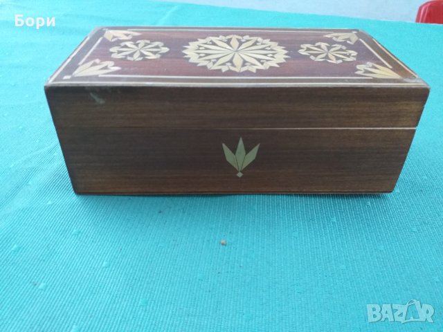 Руска дървена кутия 1985г неизползвана, снимка 2 - Декорация за дома - 34688888