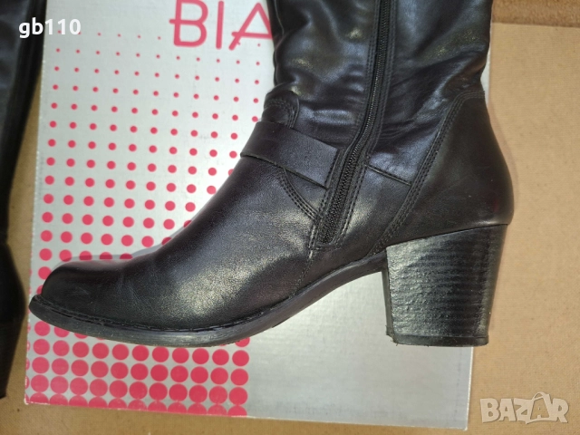 Дамски ботуши от естествена кожа BIANA, снимка 8 - Дамски ботуши - 52108952
