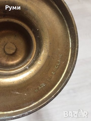 Стар свещник, снимка 3 - Антикварни и старинни предмети - 41817031