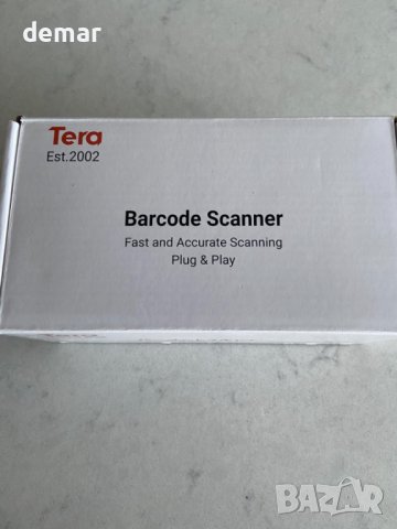 Скенер за баркод Tera, Кабелен USB дълъг обхват, снимка 7 - Друга електроника - 42651322