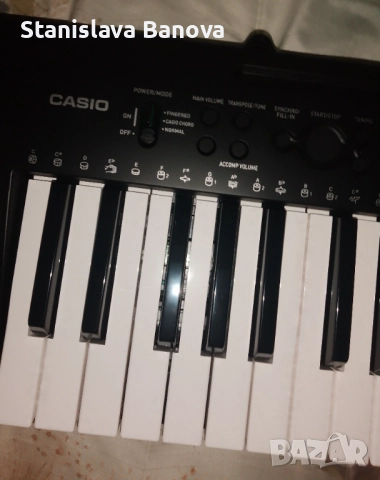 Синтезатор Casio CTK-240 + оригинален адаптор, снимка 3 - Синтезатори - 52693850