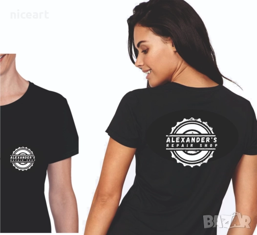 Рекламни тениски с надпис , снимка 6 - Тениски - 46324269