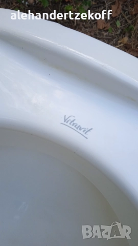 Ретро тоалетна чиния с казанче Vitruvit Гърция, снимка 8 - Други стоки за дома - 51857261