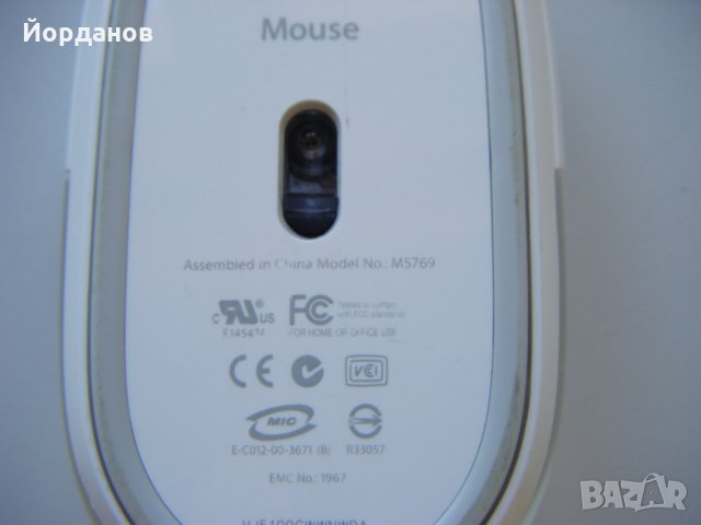 Компютърна мишка APPLE, снимка 3 - Клавиатури и мишки - 33980254