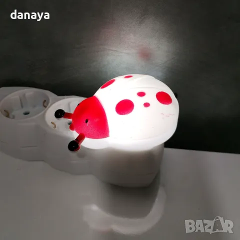 5484 Детска нощна лампа за контакт Калинка