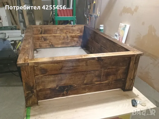 продавам дървени кашпи , снимка 10 - Декорация за дома - 50154156