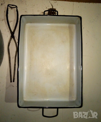 Голяма емайлирана тава 60 /40/ 12 - ЛУКОВИТ, снимка 2 - Съдове за готвене - 53136228