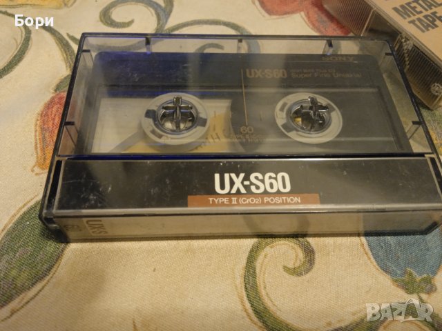 SONY UX-S 60 , снимка 2 - Аудио касети - 38904654