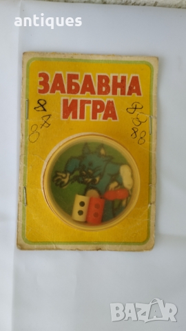 Стара българска забавна игра от соц-а - Том и Джери - 1980г., снимка 4 - Антикварни и старинни предмети - 36057200