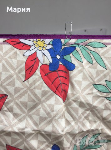 Копринен Дамски Шал Дамски малък аксесоар 100 % Коприна , снимка 8 - Шалове - 41876660