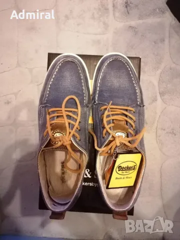 Мъжки дънкови мокасини Dockers , снимка 3 - Мокасини - 50257906