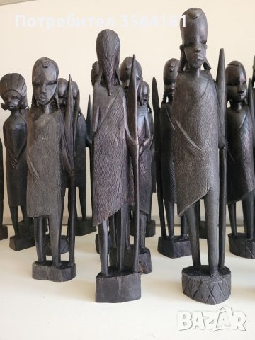 Африканси статуетки Антики, снимка 16 - Антикварни и старинни предмети - 41323672