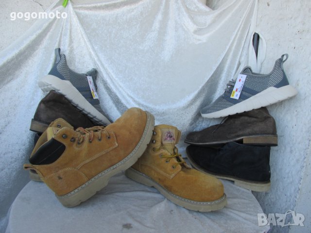 BIG BOY МАСЛОУСТОЙЧИВИ работни обувки 47 - 48,Brahma®,100% естествена кожа = велур, снимка 16 - Мъжки боти - 35847354