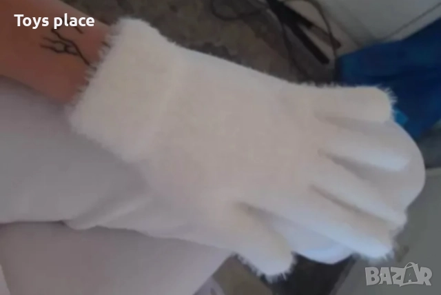 Меки пухкави ръкавици , снимка 2 - Ръкавици - 52448578