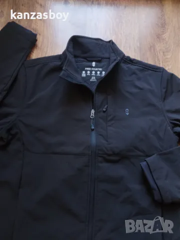 free country softshell jacket - страхотно мъжко яке КАТО НОВО M, снимка 3 - Якета - 49364167