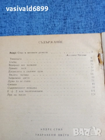 Андре Стил - Забравени цветя , снимка 5 - Художествена литература - 53518875