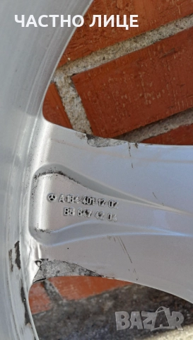  ЧАСТНО ЛИЦЕ ПРОДАВА Джанти 4 бр- Мерцедес ML 320 2007, снимка 4 - Гуми и джанти - 51483805