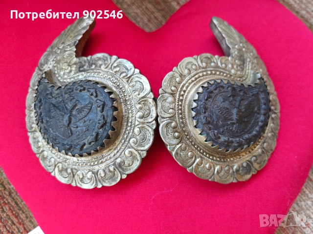 Автентични пафти сребро и рог