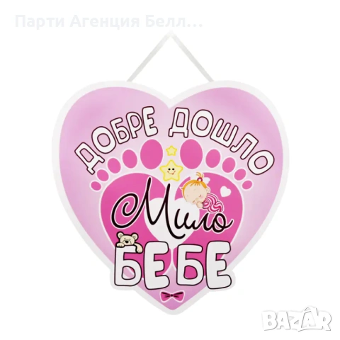 Балони комплект за посрещане на бебе, снимка 4 - Други услуги - 53562311