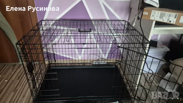 Продавам голяма клетка за куче