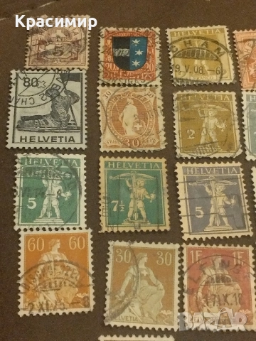 HELVETIA , снимка 5 - Филателия - 52460035