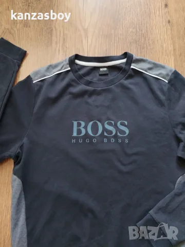 hugo boss - страхотна мъжка блуза М, снимка 3 - Блузи - 56075303