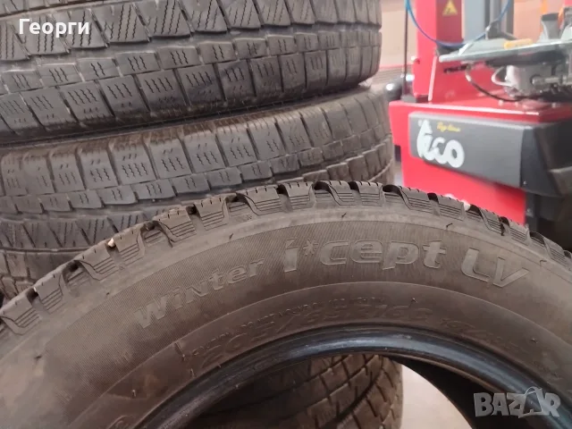2бр. зимни гуми 205 65 16C Hankook, снимка 4 - Гуми и джанти - 56335331