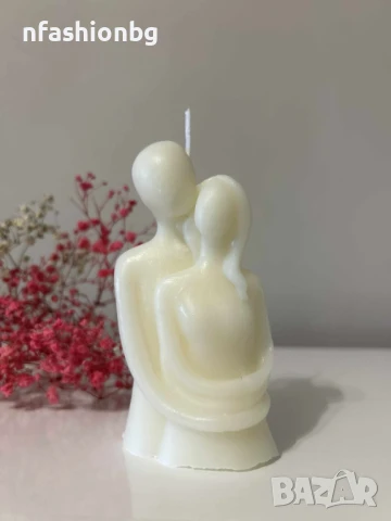 Ръчно изработена свещ "Amour"