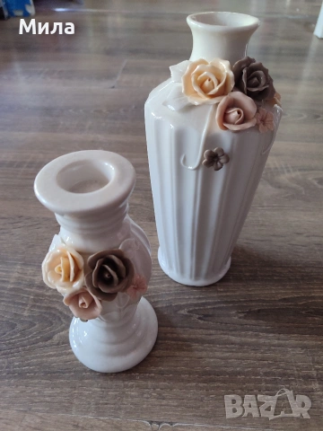 Ваза 20 см, снимка 2 - Вази - 53650517