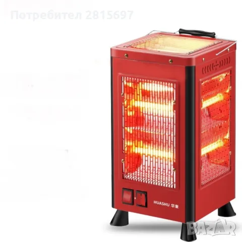 Електрически 5-странен нагревател за външно и вътрешно ползване + Грил, снимка 10 - Отоплителни печки - 48053299