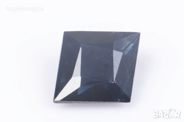 Син сапфир 0.51ct нетретиран fancy шлифовка Австралия