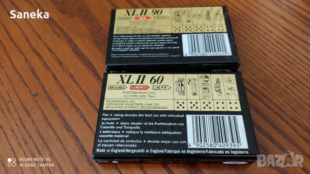 MAXELL XL II-60,90, снимка 4 - Аудио касети - 35841400