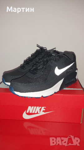 Nike Air Max 90 Anthracite Industrial Blue (GS) - Номер 36, снимка 4 - Маратонки - 44686268