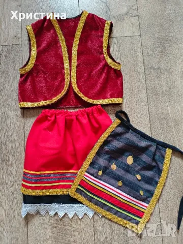 Детски народни носии за момиче до 2,5 год. Размер N2, снимка 6 - Други - 17059396