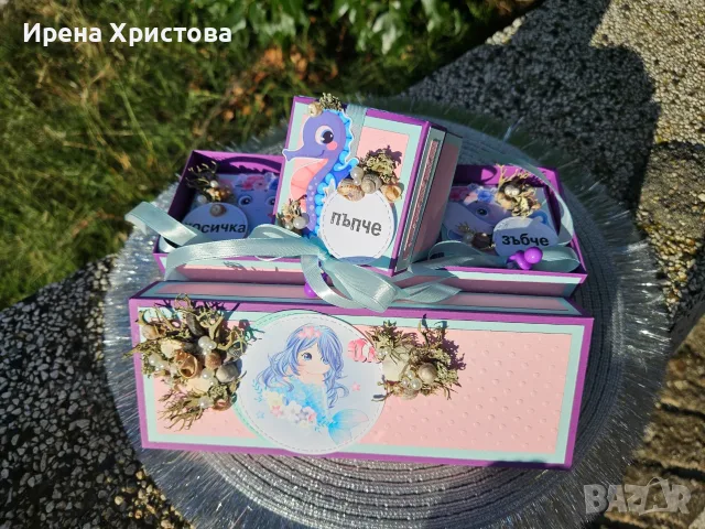 Албум +кутия за бебешки съкровища. Налични! , снимка 8 - Декорация за дома - 55962906