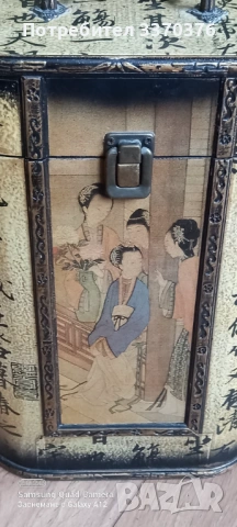 Дървена кутия за бутилки с две отделения, снимка 3 - Декорация за дома - 53173600