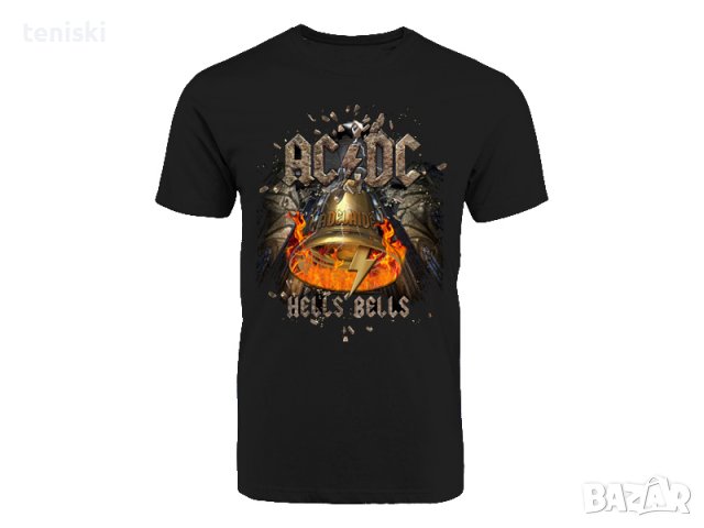 Рок Тениски AC/DC 7 модела, снимка 4 - Тениски - 39799980