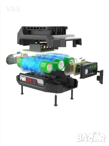 Skil 2730 зарядно и батерия skil 2101 на 12 v, снимка 6 - Други инструменти - 48654968