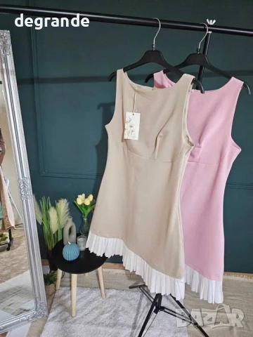 Дамска елегантна рокля , снимка 3 - Рокли - 51855641