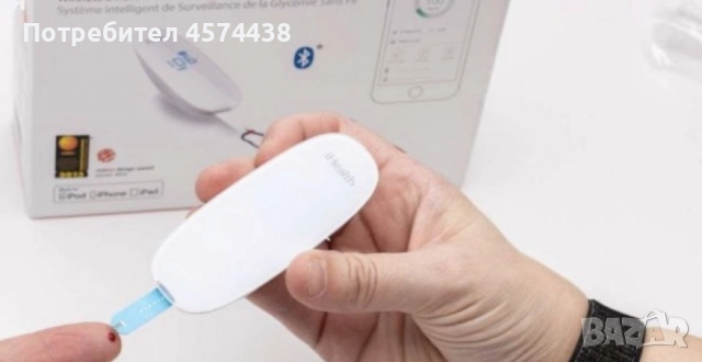 Автоматичен Цифров Smart Електронен Wireless Mонитор за Глюкоза