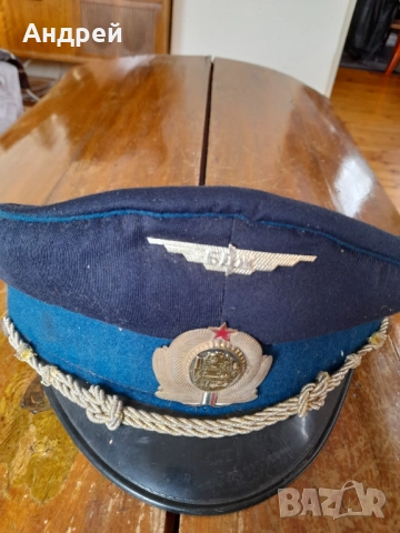 Стара фуражка БДЖ, снимка 2 - Други ценни предмети - 52955000