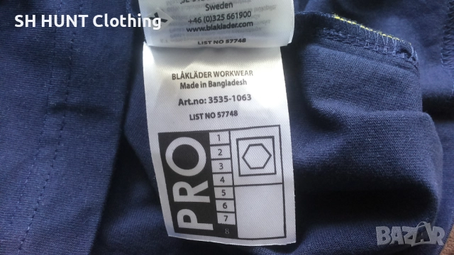 BLAKLADER Work T-Shirt размер L работна тениска W4-543, снимка 16 - Тениски - 52025863