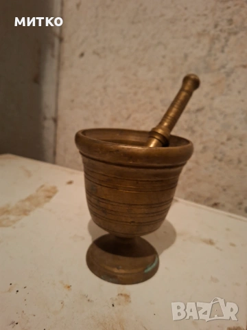 Хаванче бронзово, снимка 3 - Антикварни и старинни предмети - 53257041