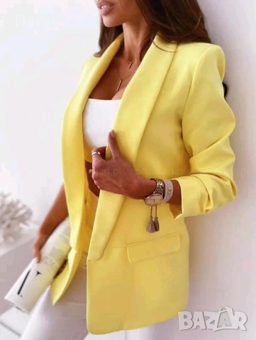 Дамски сака полиестер и ликра, снимка 3 - Сака - 53452372