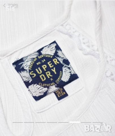 Дамски топ - Superdry, снимка 7 - Потници - 52148246