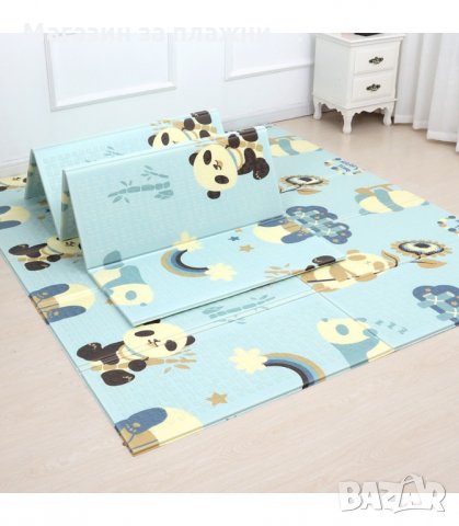 ДВУЛИЦЕВА ДЕТСКА ПОСТЕЛКА ЗА ИГРА РАЗМЕР 2 Х 1.8м МЕМОРИ ГИМНАСТИКА, снимка 6 - Други - 34152419