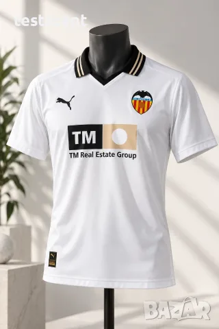 Оригинална PUMA Valencia CF Football Shirt XXL – Отлично състояние 45 €, снимка 2 - Спортни дрехи, екипи - 56089593