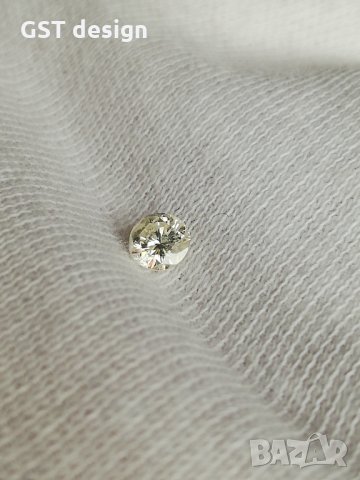 Спешно Натурален ТОП Диамант D 0.330 карата Истински сертификат Намален тотално, снимка 1